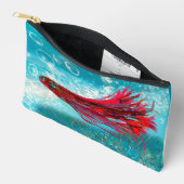 Poisson rouge petit sac (Ouvrir)