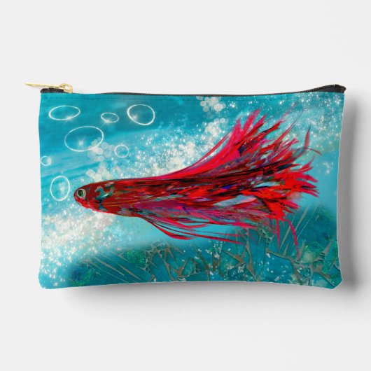 Poisson rouge petit sac (Recto)