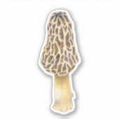 Poisson sec, Morel Mushroom sticker (Devant)