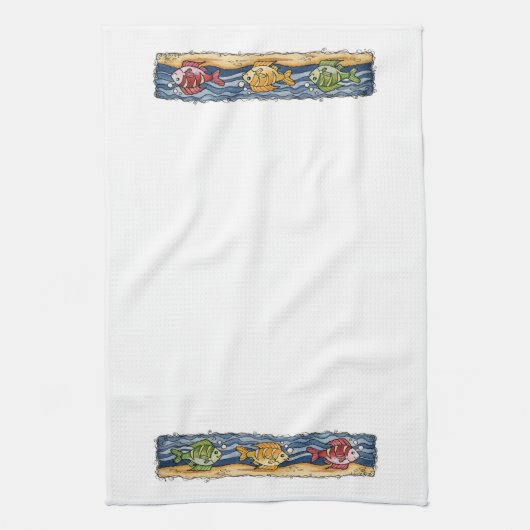 Poisson - Serviette de cuisine (Vertical)