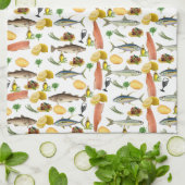 Poisson Serviette main cuisine (Plié)