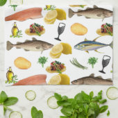 Poisson Serviette main cuisine (Plié)