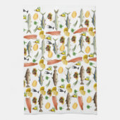 Poisson Serviette main cuisine (Vertical)