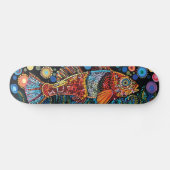 Poisson - Style autochtone - Planche à skateboard (Horz)