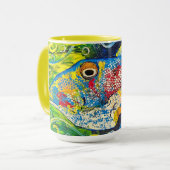 Poisson-Trigger Mug jaune (Devant gauche)