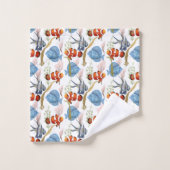POISSON TROPICAL COLORÉ (Gant de toilette)
