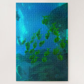 Poisson tropical dans un aquarium. Jigsaw Puzzle (Vertical)
