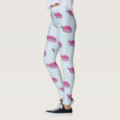 Poisson tropical Leggings personnalisés (Gauche)