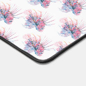 Poisson tropical Monogramme bleu Décor (Coin)