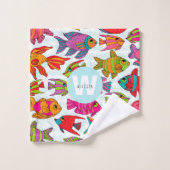 Poisson tropical Nom monographique (Gant de toilette)
