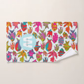 Poisson tropical Nom monographique (Serviette à main)
