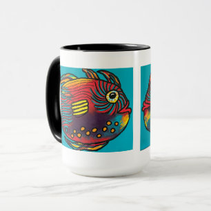 Poisson Twin Mug
