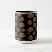 Poisson Veste En Cuir, Mug De Café (Centre)