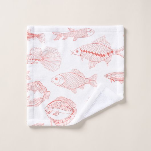 Poissons (Gant de toilette)