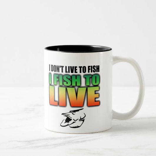 Poissons à vivre tasse (Droit)