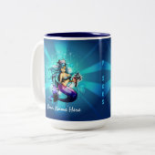 Poissons ajoutent votre tasse nommée (Devant gauche)