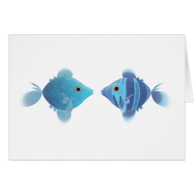 poissons bleus (Devant horizontal)
