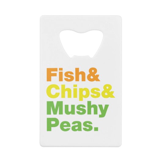 Poissons & Chips & Pois Musqués. (Devant)