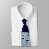 poissons dans la cravate de poisson d'eau de mer (Attaché)