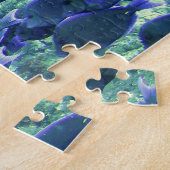Poissons de bleu de puzzle (Côté)