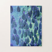 Poissons de bleu de puzzle (Vertical)