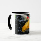 Poissons de Koi de tasse de nature (Devant gauche)