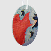 "Poissons de la chasse" avec l'attitude (devant)