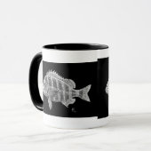 Poissons de Sheepshead sur la tasse (Devant gauche)