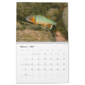 Poissons d'eau douce de calendrier du Mexique 2011 (Feb 2027)
