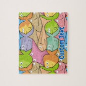 Poissons dessin animé puzzle (Vertical)
