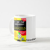 Poissons et le CrawDaddys - tasse de café (Devant gauche)