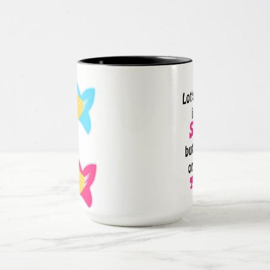 Poissons faits sur commande 341 de tasse de (Centre)