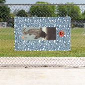 POISSONS JAPONAIS AVEC LA BANNIÈRE CUSTOMISÉE (En situation)