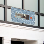 POISSONS JAPONAIS AVEC LA BANNIÈRE CUSTOMISÉE (Bâtiment extérieur)