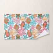 Poissons multicolores (Serviette à main)