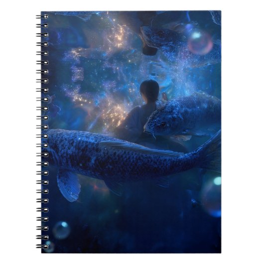 Poissons Mystiques Carnet sous-marin (Devant)