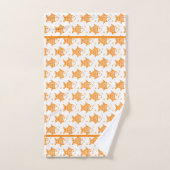 Poissons orange (Serviette à main)