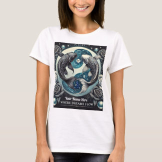 Poissons "Où les rêves coulent" T-shirt