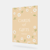 Poissons simples et élégants Cartes de Baby shower (Angle)