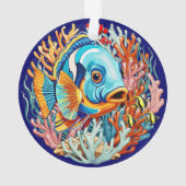 Poissons Tropicaux Couleurs Vives Ambiance Été (dos)