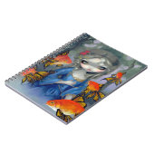 "Poissons Volants : Carnet de fards à joues de Les (Côté gauche)