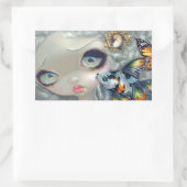 "Poissons Volants: La Coiffure" Sticker (Tas)