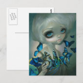 "Poissons Volants : Les Poissons Bleus" Carte pos (Devant / Derrière)