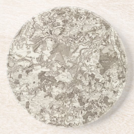 Poitiers Zandsteen Onderzetter (Voorkant)