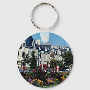 Poitou-Charentes, La Rochelle, Franse bloemen Sleutelhanger