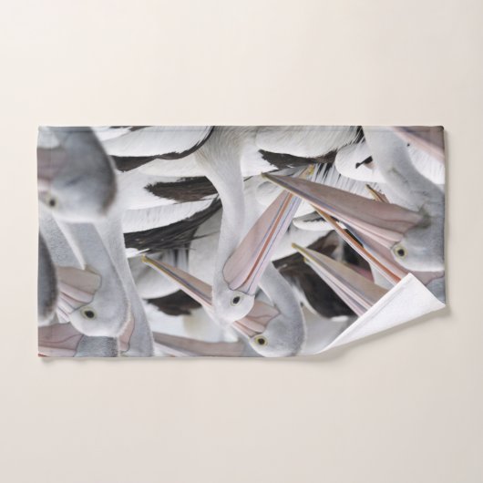 Poitrine de Pélicans (Serviette à main)