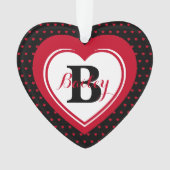 Poitrine Rouge Personnalisée Gardienne (devant)