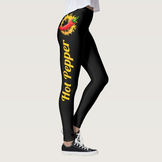 Poivre avec Leggings flammes (Droite)