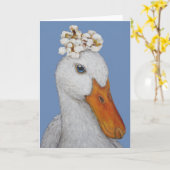 Poivrer la carte de canard de Pékin (Fleur jaune)