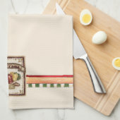 Poivres - Serviette de cuisine (Quart Plié)